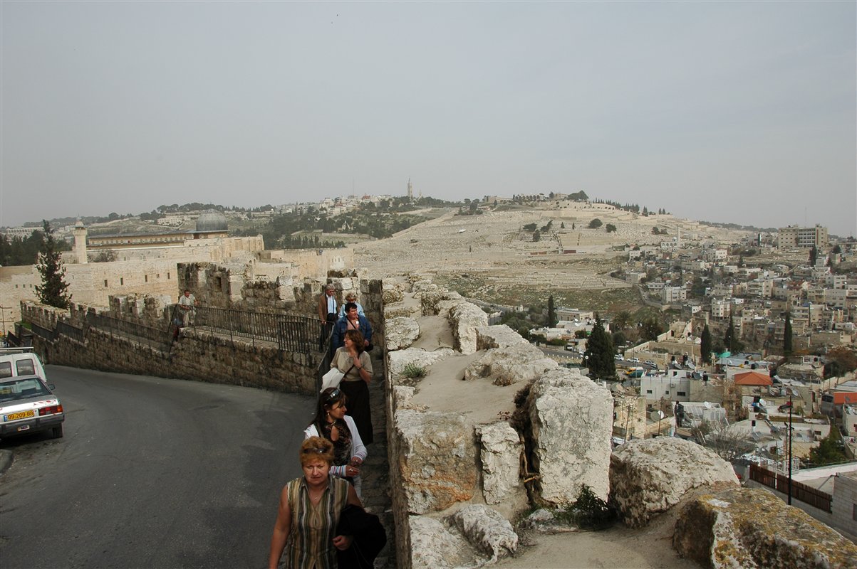 wycieczka murami jerozolimskimi